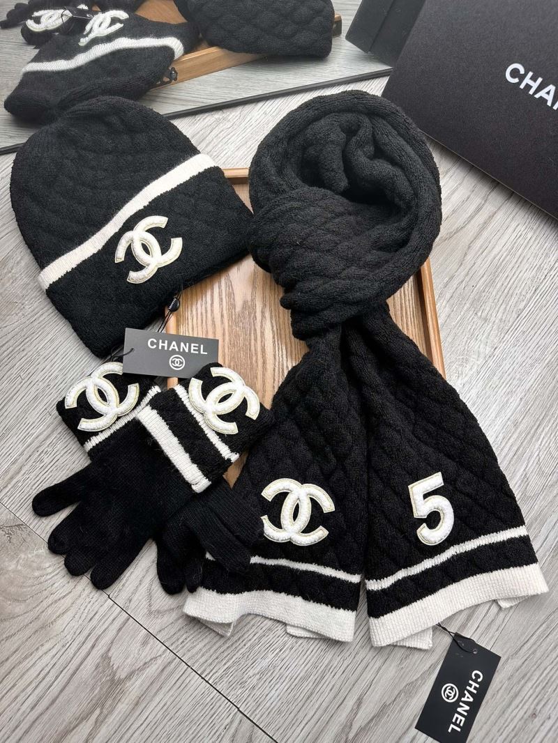 Chanel Caps Scarfs